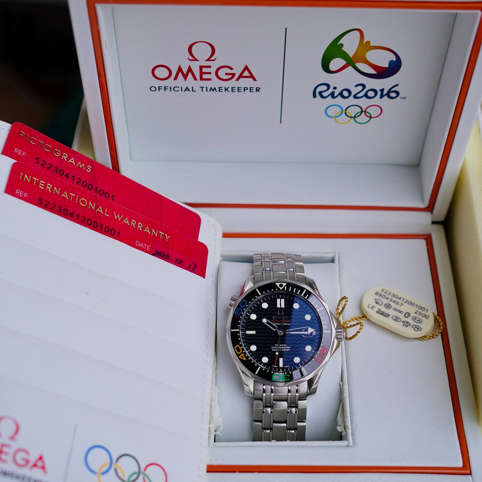 Omega Seamaster Diver 300m – Rio 2016 Limited Edition - Ảnh 6