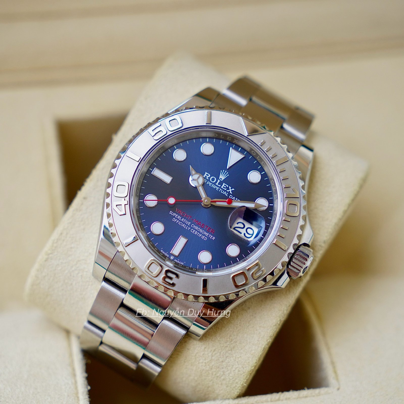 Rolex Yacht-Master 40mm Blue Dial - 126622 - Ảnh 4