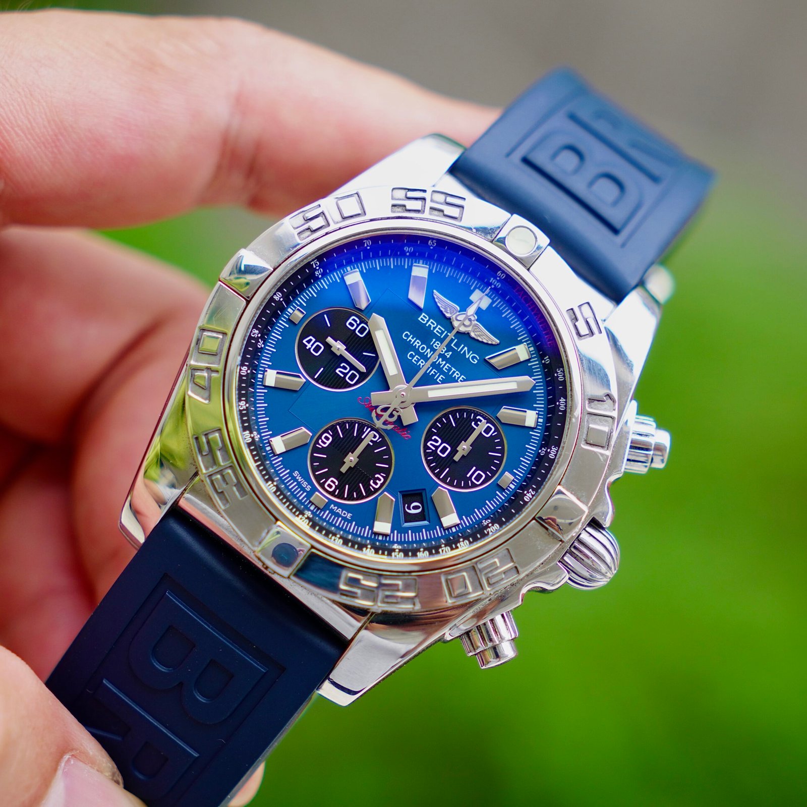 Đồng hồ Breitling Chronomat 44mm AB0110 - Ảnh 4