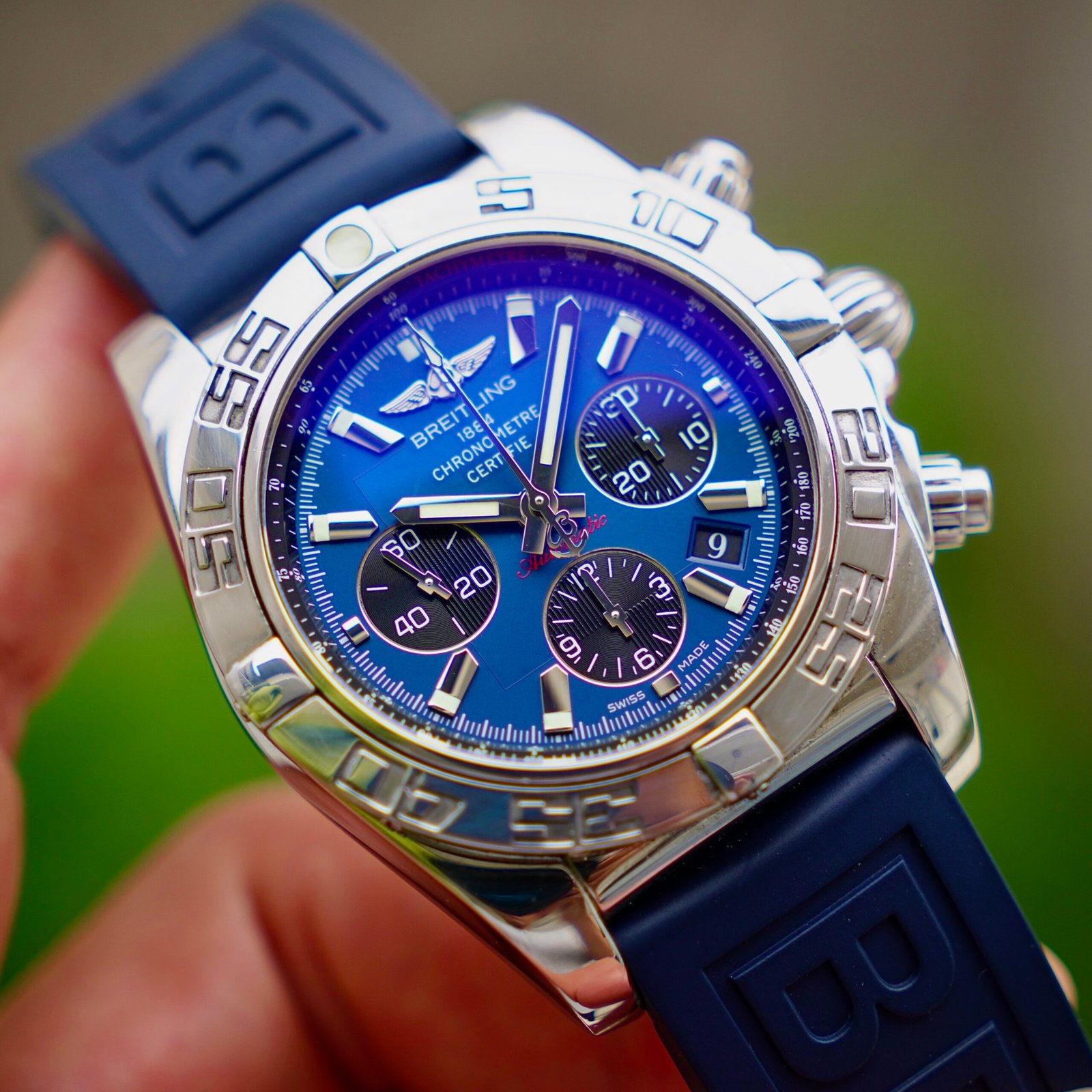 Đồng hồ Breitling Chronomat 44mm AB0110 - Ảnh 5