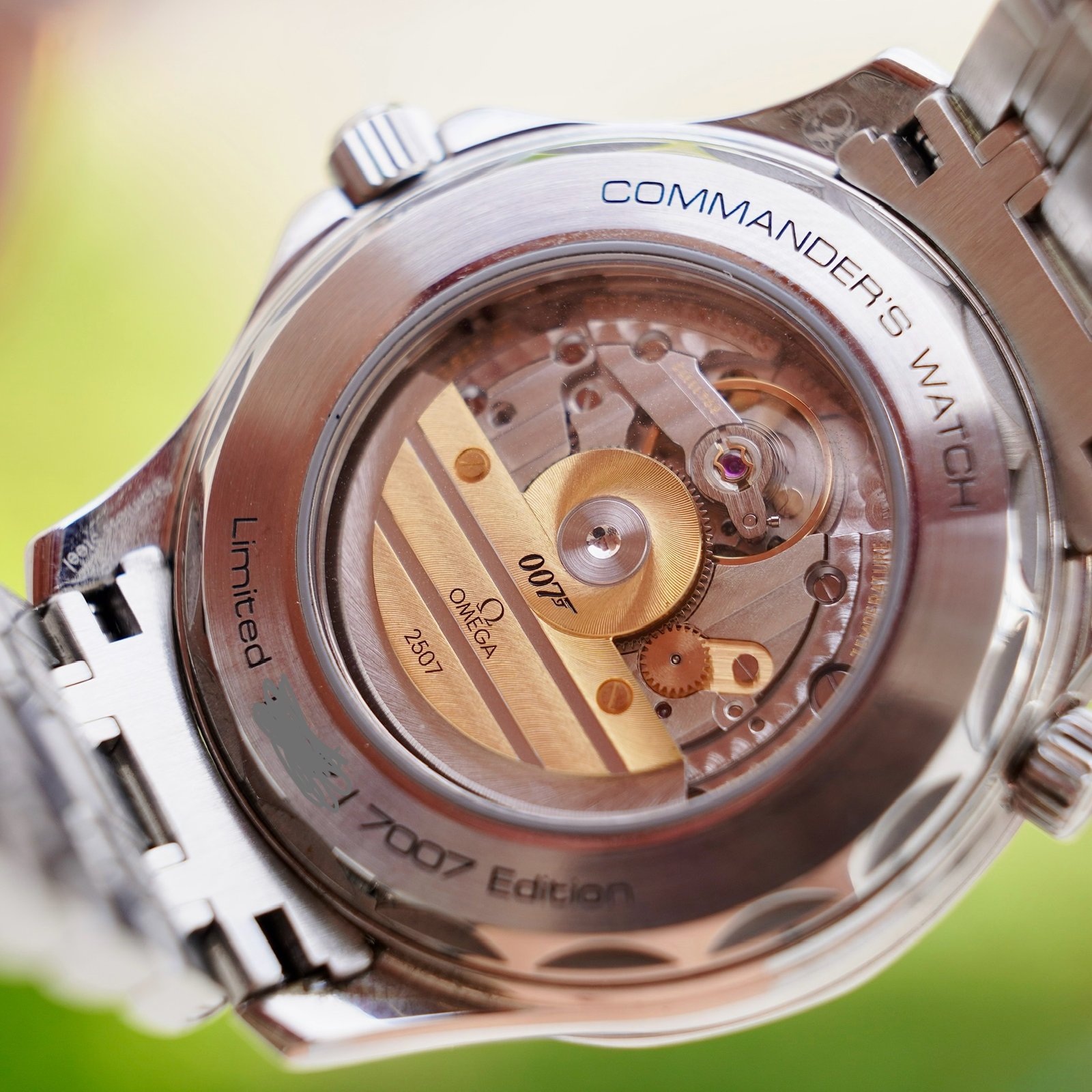 Omega Seamaster Diver 300m Commander's 007 Limited Edision 41mm - Ảnh 7