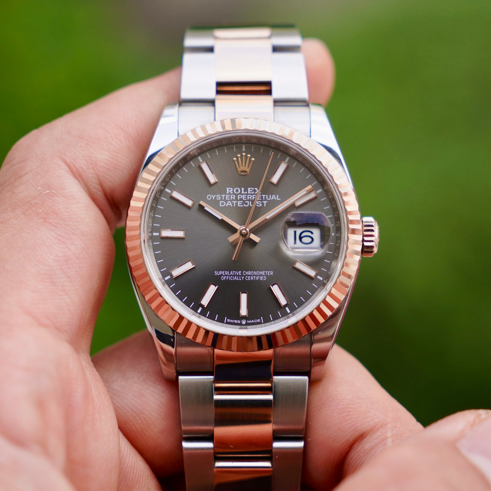 Rolex Datejust 36mm Rhodium Dial - 126231 - Ảnh 2