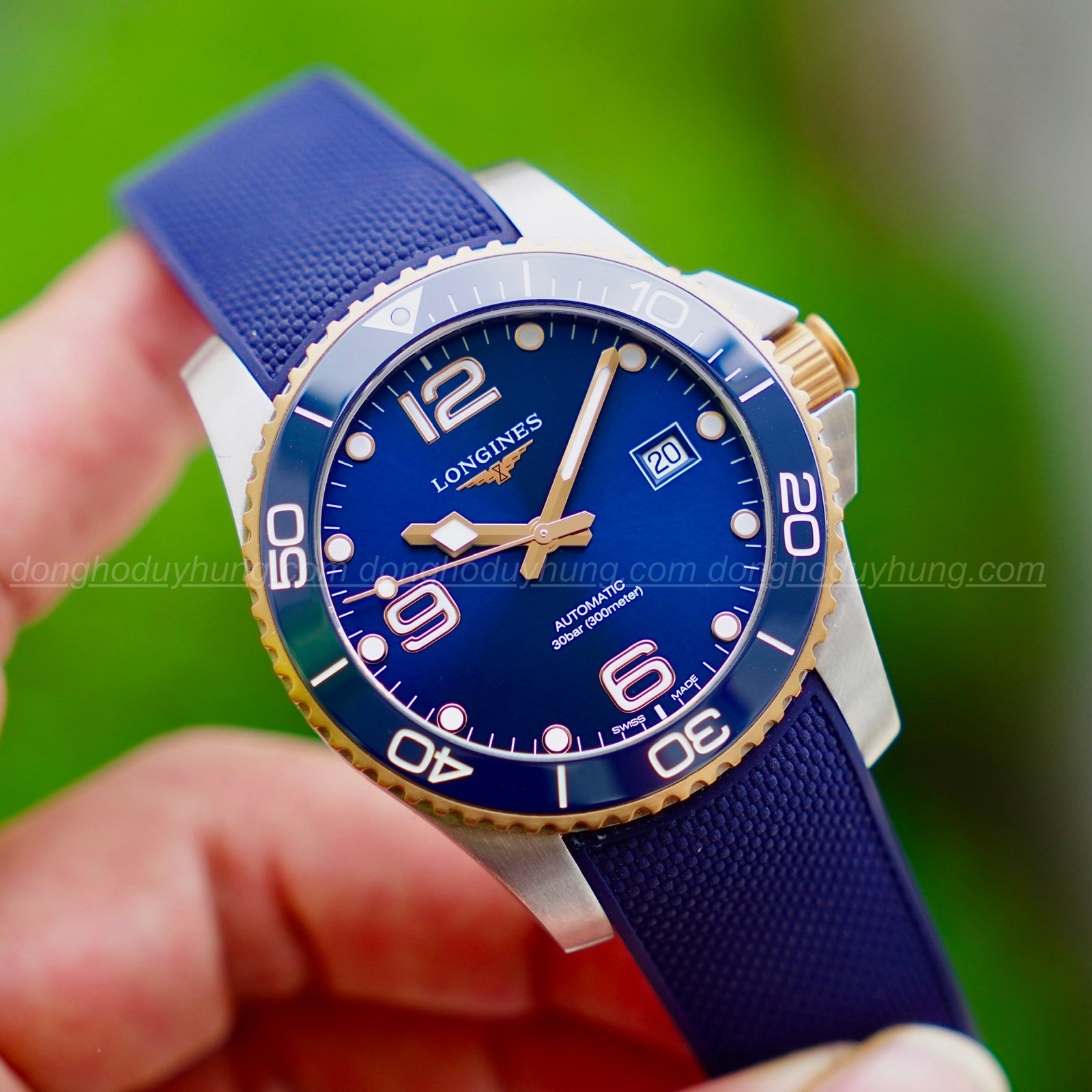 Longines Hydro Conquest 41mm - L3.781.3.98.9 - Ảnh 3