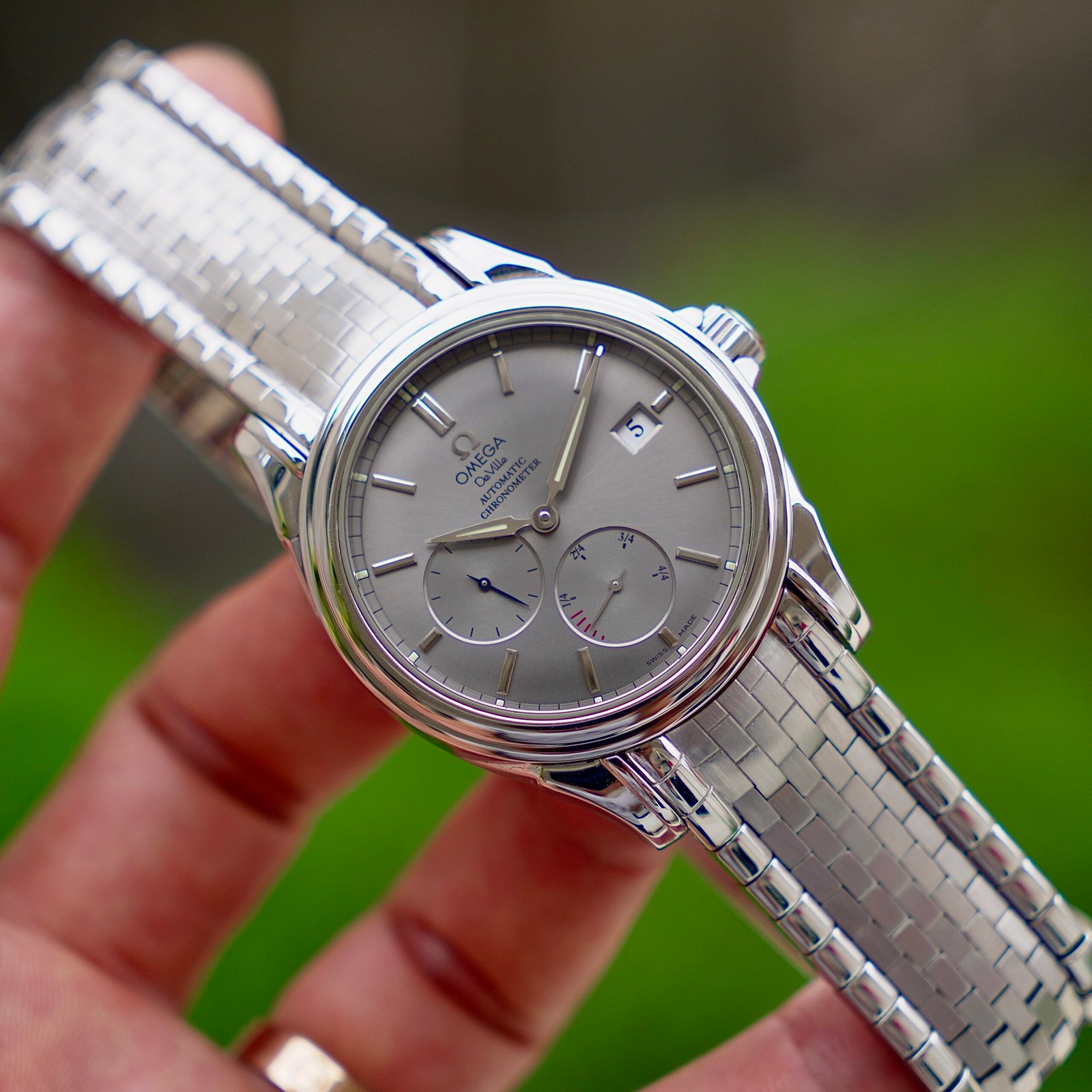 Omega De Ville Co-Axial Chronometer Power Reserve 4532.41.00 - “Vảy Rồng - Kim Xăng” - Ảnh 5