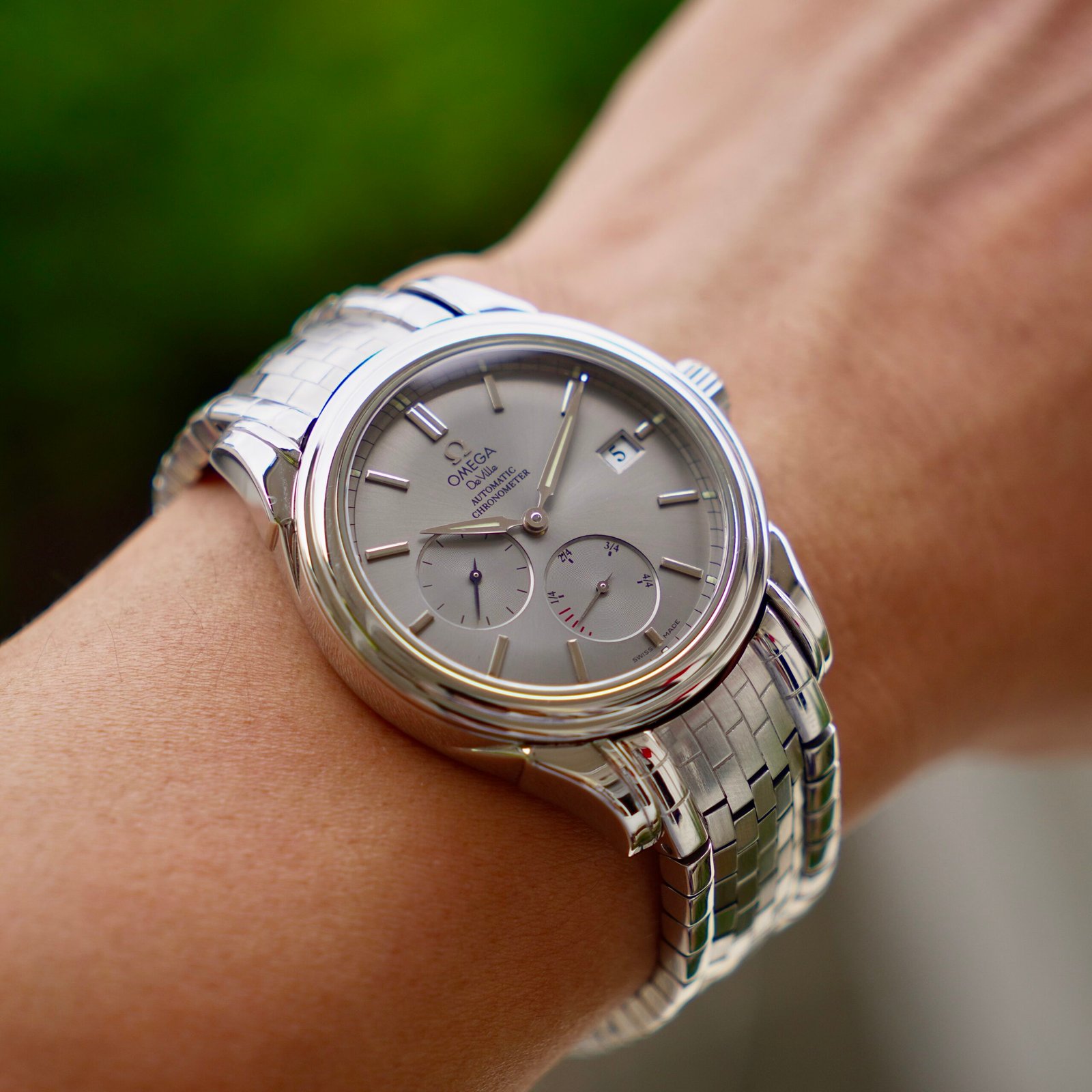 Omega De Ville Co-Axial Chronometer Power Reserve 4532.41.00 - “Vảy Rồng - Kim Xăng” - Ảnh 3