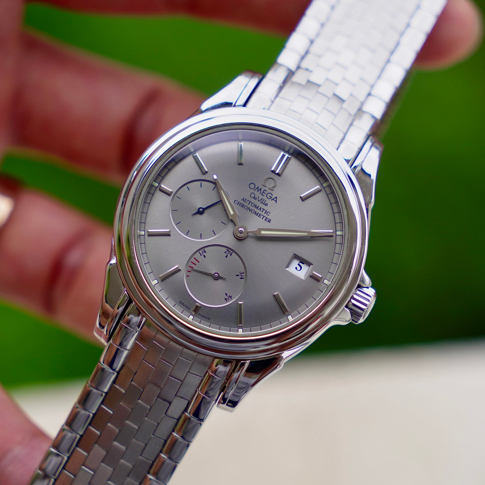 Omega De Ville Co-Axial Chronometer Power Reserve 4532.41.00 - “Vảy Rồng - Kim Xăng” - Ảnh 4