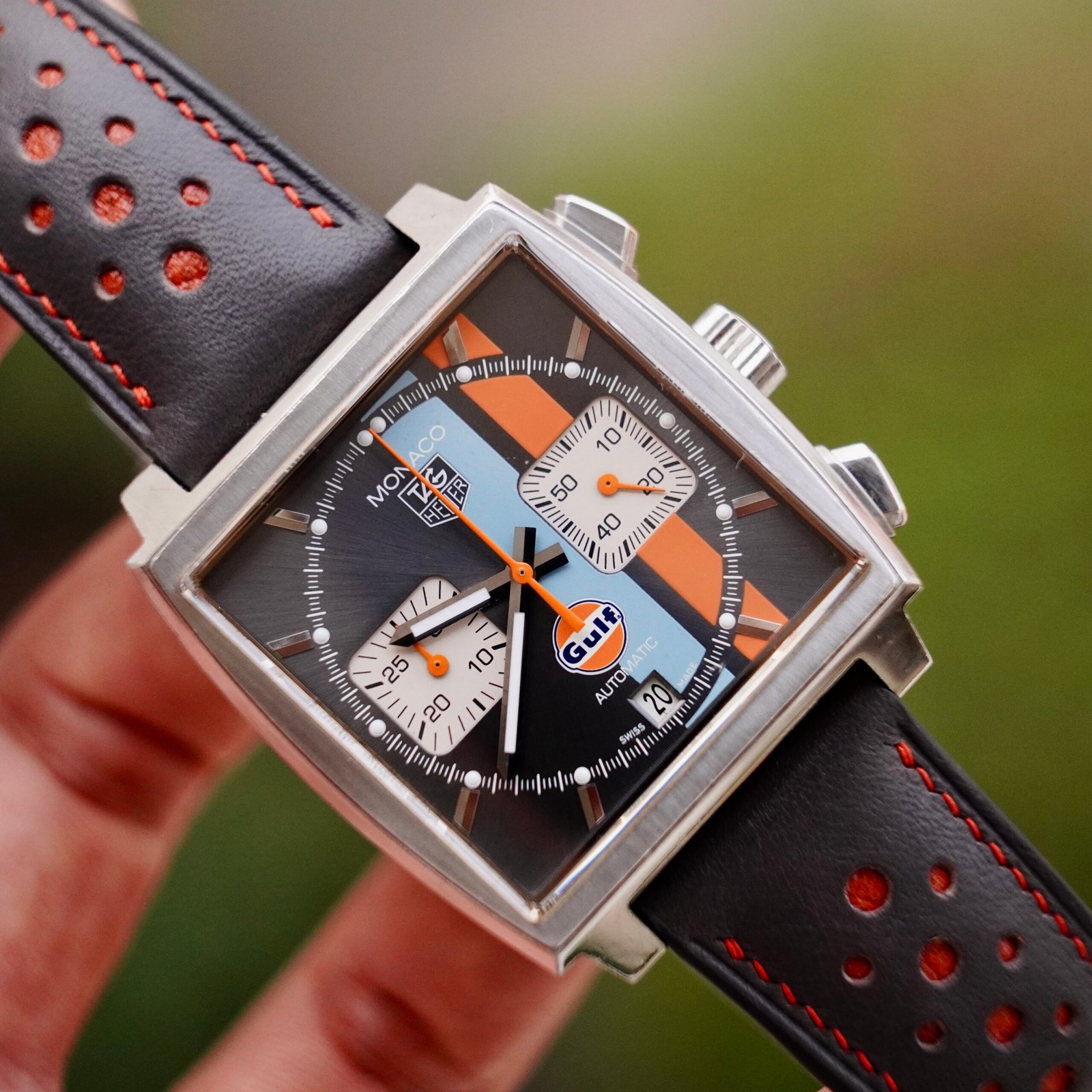 TAG Heuer Monaco Gulf Limited 1971/2500 - CAW2113.FC6250 - Ảnh 6
