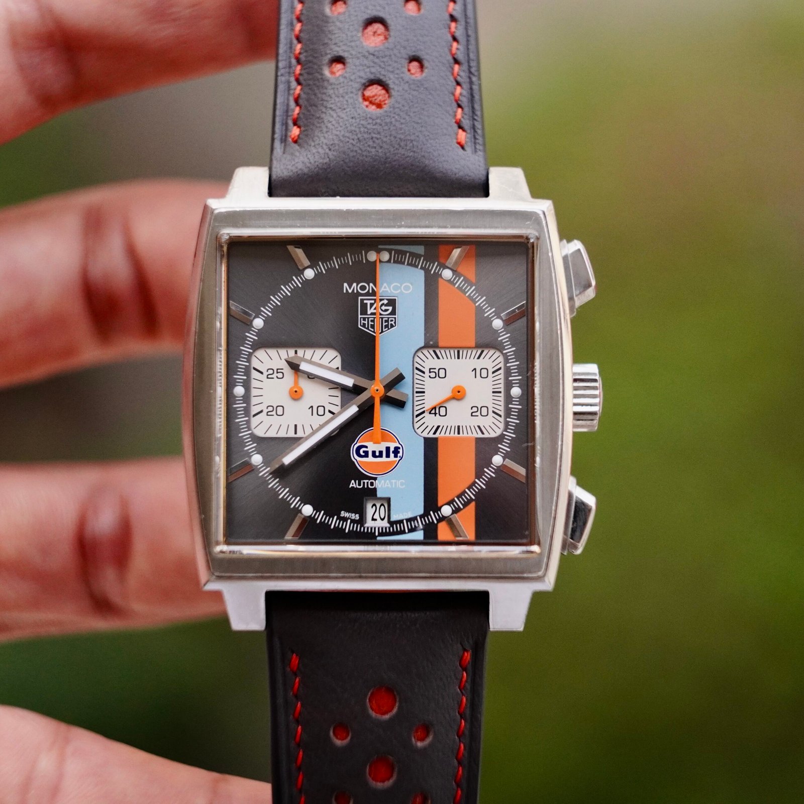 TAG Heuer Monaco Gulf Limited 1971/2500 - CAW2113.FC6250 - Ảnh 2
