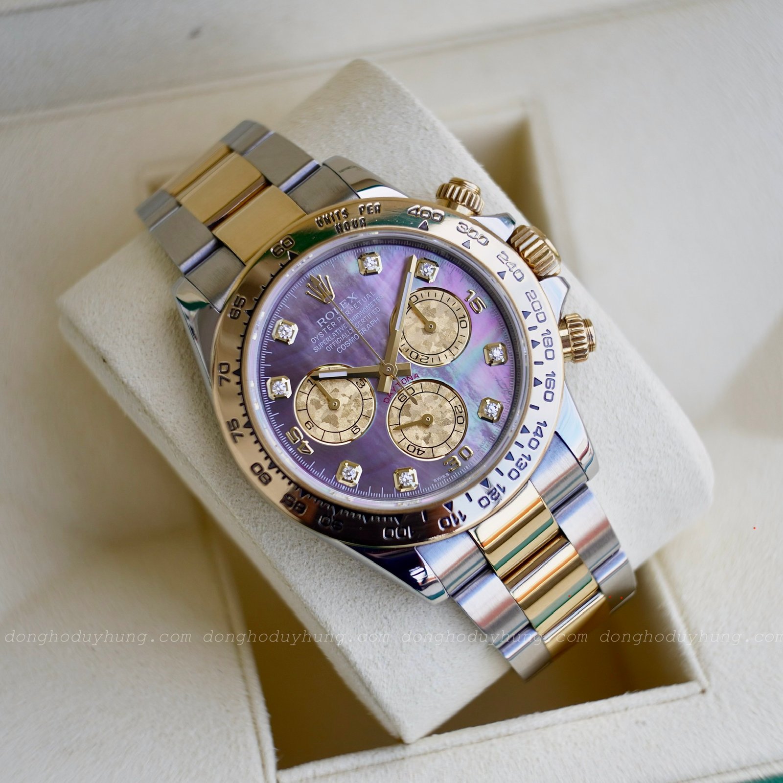 Rolex Daytona 116503 – Mặt số xà cừ tím (Mother of Pearl) - Ảnh 5