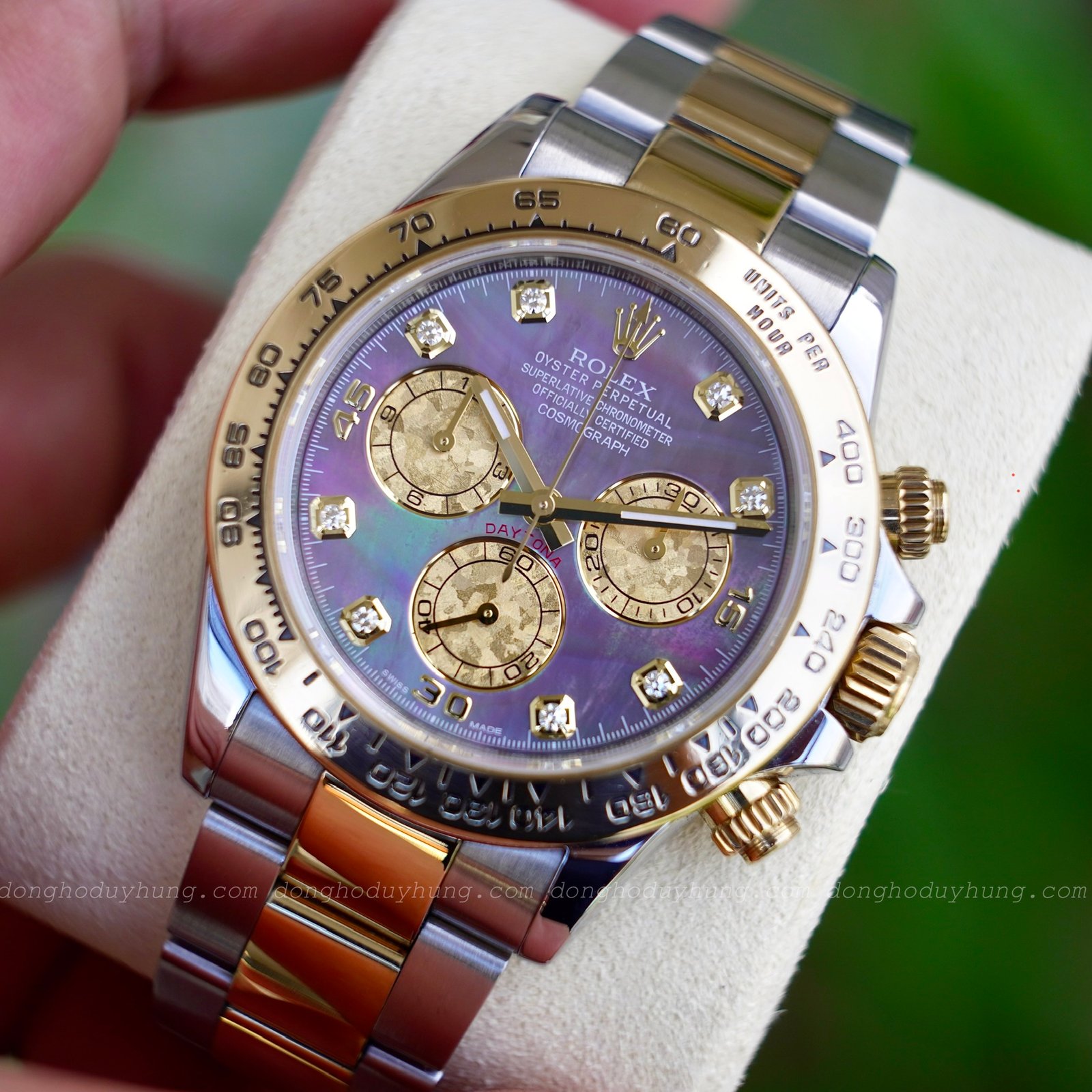 Rolex Daytona 116503 – Mặt số xà cừ tím (Mother of Pearl) - Ảnh 2