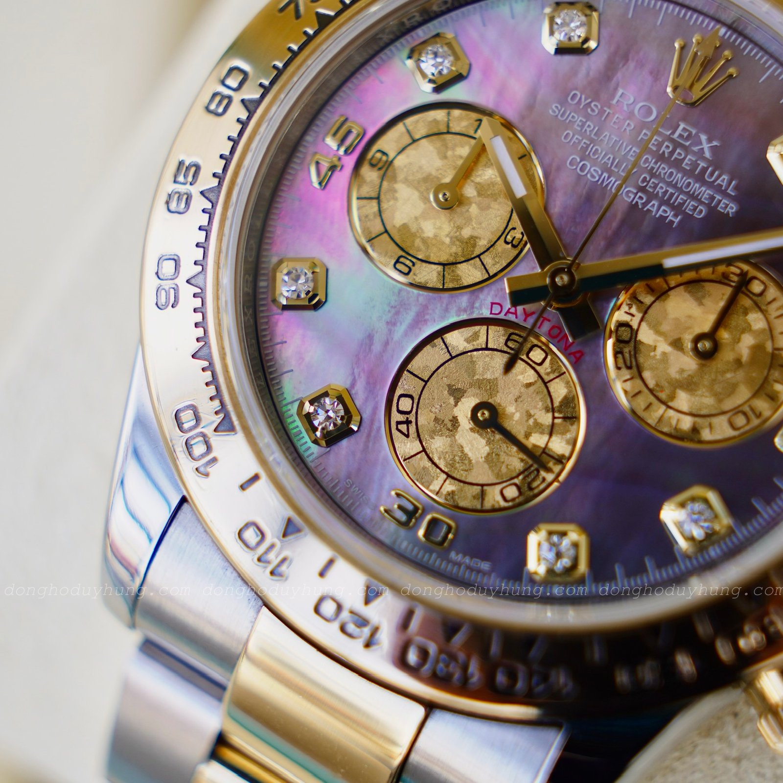 Rolex Daytona 116503 – Mặt số xà cừ tím (Mother of Pearl) - Ảnh 4