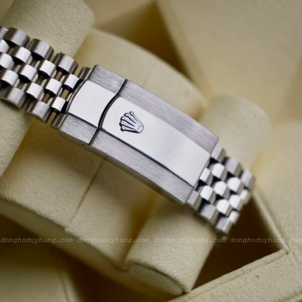 Rolex Datejust 41mm 126334 - Mặt Xanh Sunburst, Cọc Kim Cương - Ảnh 9