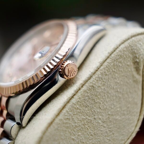 Rolex Datejust 116231 - Mặt Vi Tính Hồng - Ảnh 7