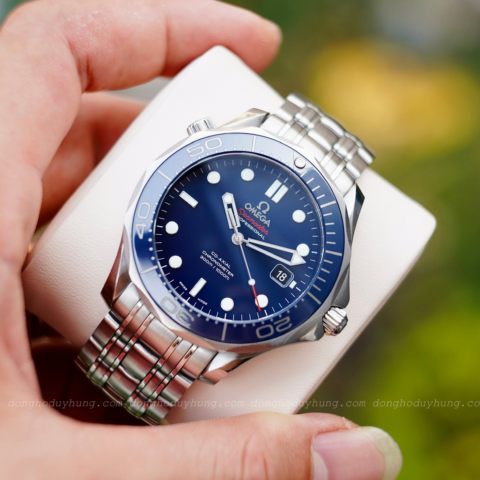 Omega Seamaster Diver 300M 41mm 212.30.41.20.03.001 – Mặt xanh máy Co-Axial 2500 - Đã qua sử dụng - Ảnh 3