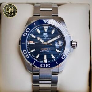 TAG Heuer Aquaracer - 41mm - WAY211C.BA0928 – Đồng Hồ Diver Thể Thao Mặt Số Xanh Navy - Đã qua sử dụng