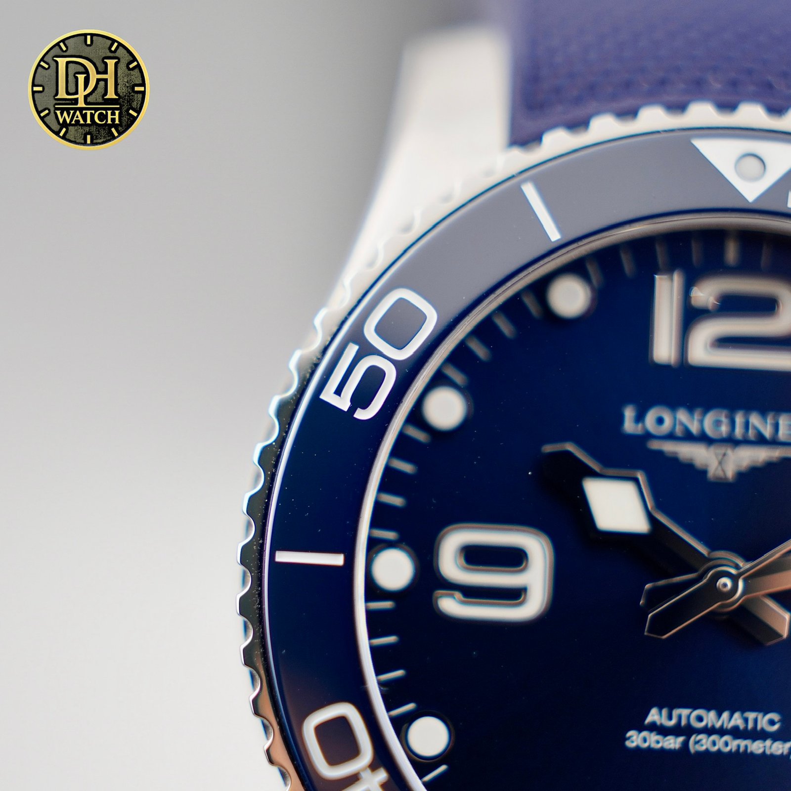 Longines HydroConquest L3.780.4.96.9 ( L37804969 ) 39mm Ceramic Blue - New chưa qua sử dụng - Ảnh 5