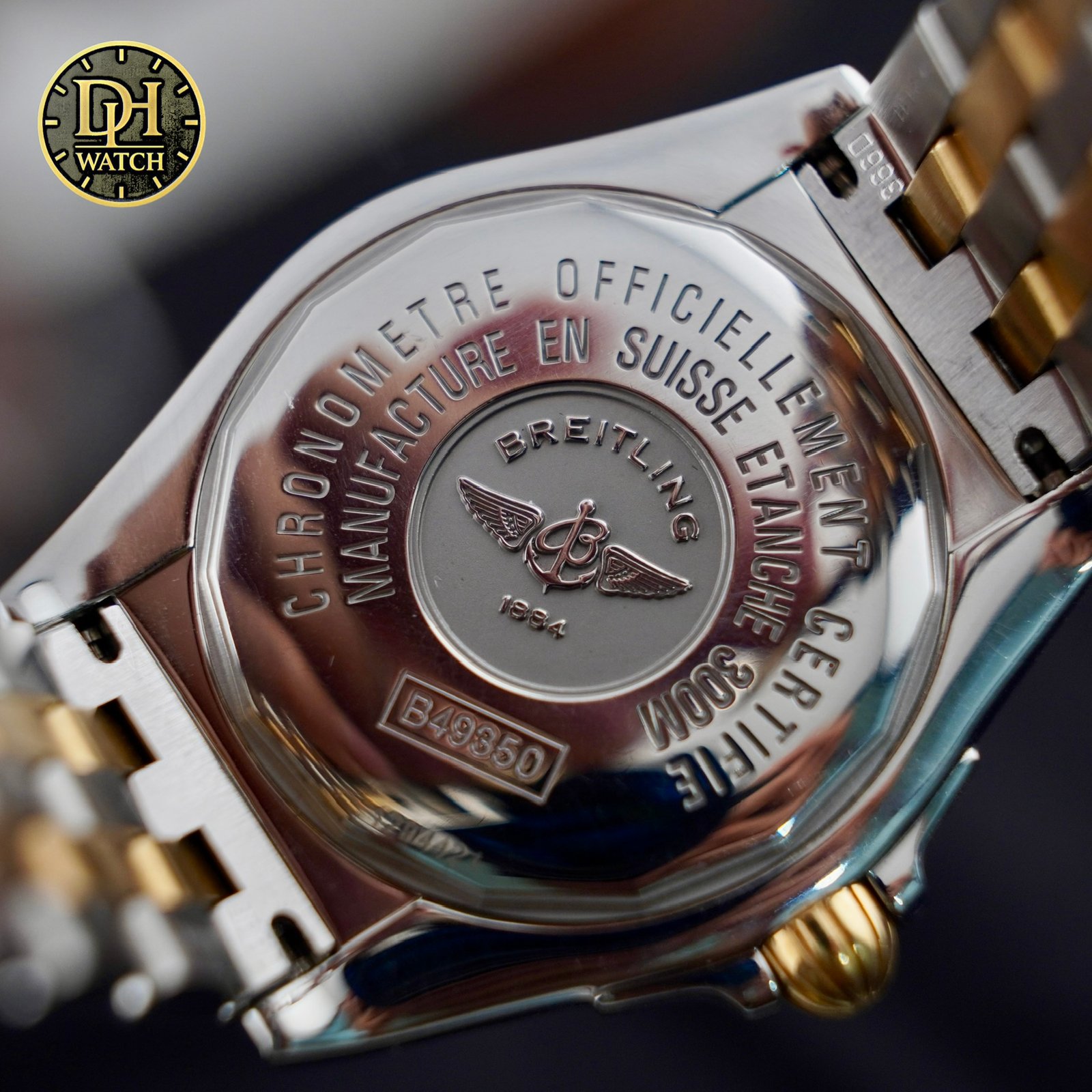 Breitling Galactic 41 B49350 Big Date Demi Vàng Fullbox 2020 – Sang trọng, thể thao và đẳng cấp - Đã qua sử dụng - Ảnh 8
