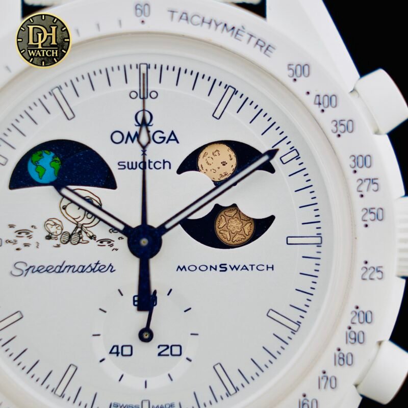 OMEGA x Swatch Mission to Earthphase Moonshine Gold