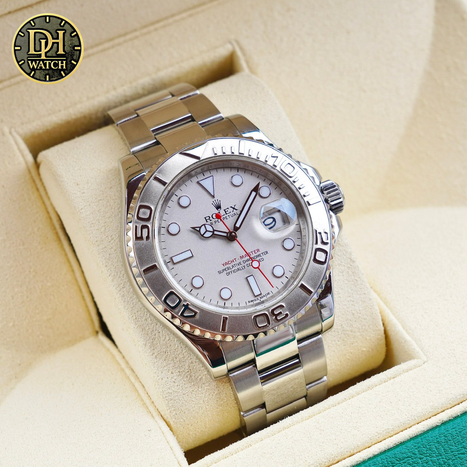 Rolex Yacht-Master 40 116622 Mặt Platinum - Đồng Hồ Thể Thao Sang Trọng Đậm Chất Rolex - Đã qua sử dụng - Ảnh 2