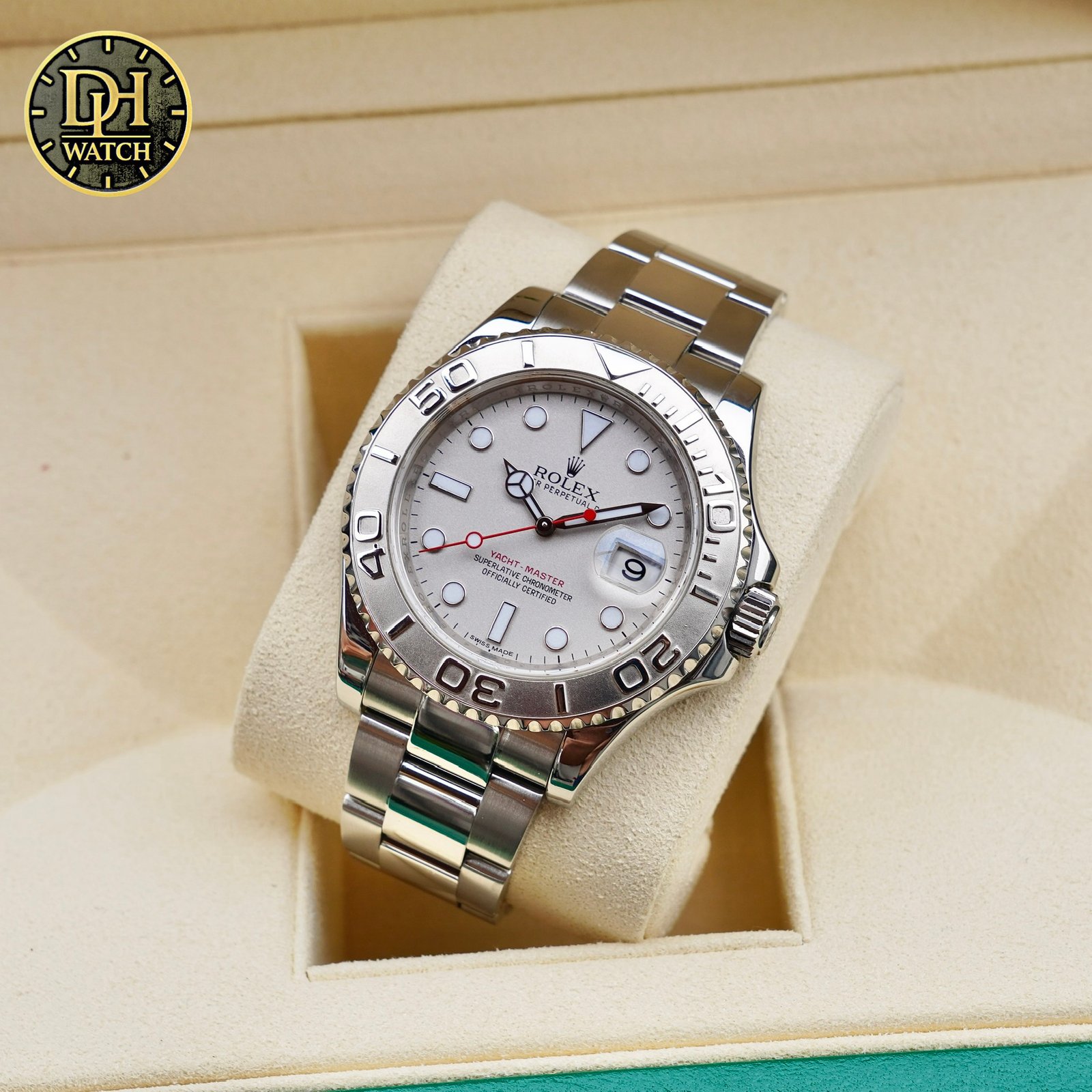 Rolex Yacht-Master 40 116622 Mặt Platinum - Đồng Hồ Thể Thao Sang Trọng Đậm Chất Rolex - Đã qua sử dụng - Ảnh 5